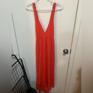 Cynthia Rowley Red Maxi Dress